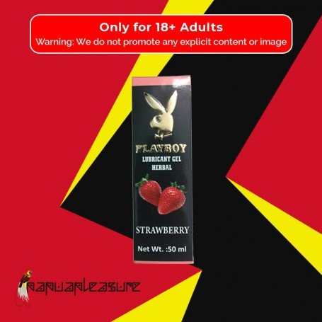 Playboy Lubricant Water Based Gel - Strawberry Flavoured CGS-034
