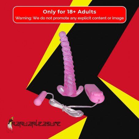 Crystal Jellies Pink Anal Starter Dildo AD-026
