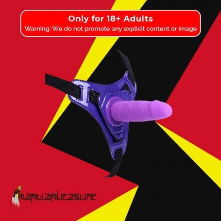 Ultra Elastic Harness Lesbian Strapon Dildo SO-019