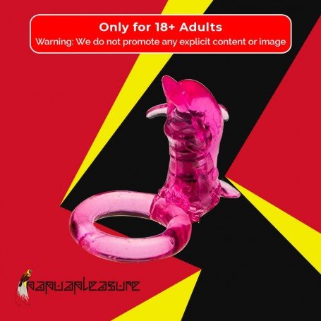 Dolphin Cock Ring Vibrator CR-005