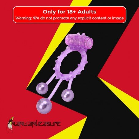 Vibrating Ball Banger Cock Ring Vibrator CR-007