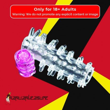 Ultra Soft Penis Extensions- Vibrating PES-001