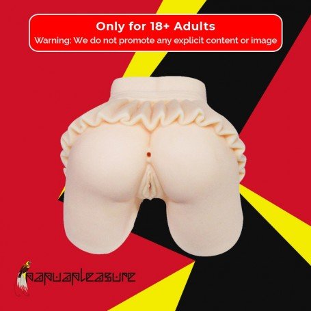 Silicone Mini Skirt Ass & Vagina Masturbator V2 BAV-019