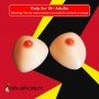 Silicone Breast Triangle D Cup SBP-003