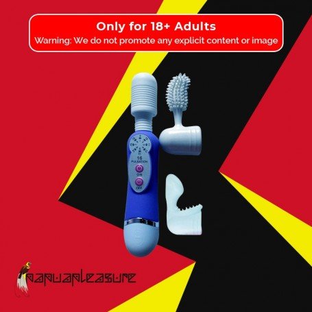 16 Speed Cordlless Magic Wand Massager VM-008