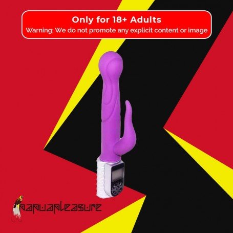 SILICONE JACK RABBIT VIBRATOR RV-007