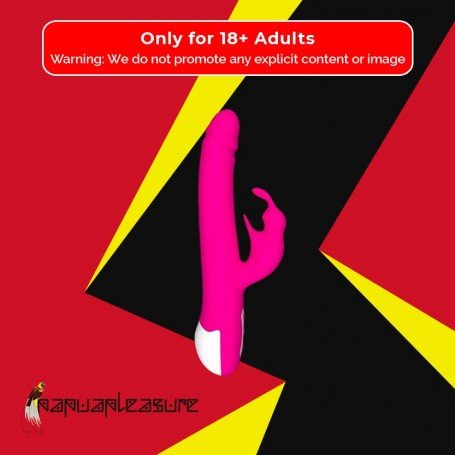 ALVIN ROTARY SILICONE RABBIT VIBRATOR RV-029