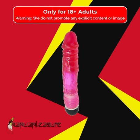 Long Tough Jelly Realistic Vibrator RSV-024