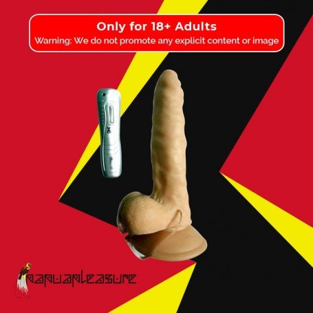 Sex Flesh MultiSpeed Maddox Realistic Vibrator with SuctionV2 RSV-045
