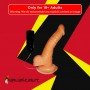 Whoppers Curved Vibrating Suction Cup Realistic Vibrator RSV-078