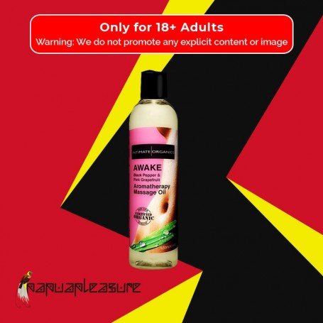 AWAKE AROMATHERAPY MASSAGE OIL - Black Pepper 120ml CGS-015