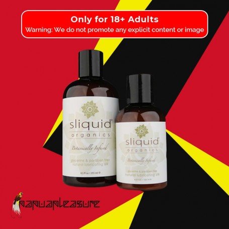 Natural lubricanting Silk Organic by Sliquid 125ml CGS-023